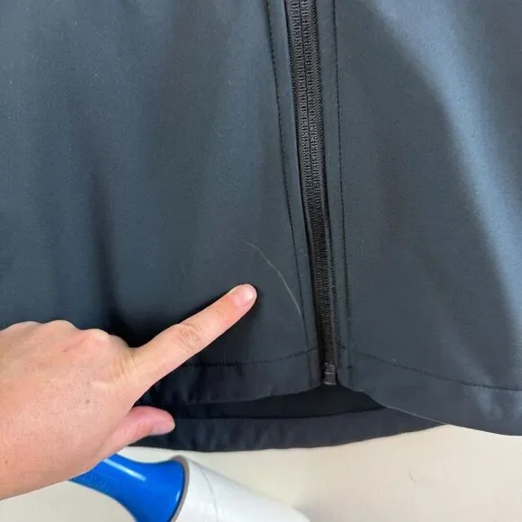 BURTON WOMENS Jacket QUILTED Softshell Full Zip Ski Outdoor Hike Size XS - Picture 4 of 13